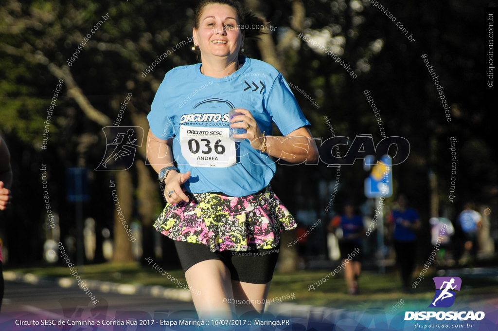 Circuito SESC de Caminhada e Corrida de Rua 2017 - Maringá