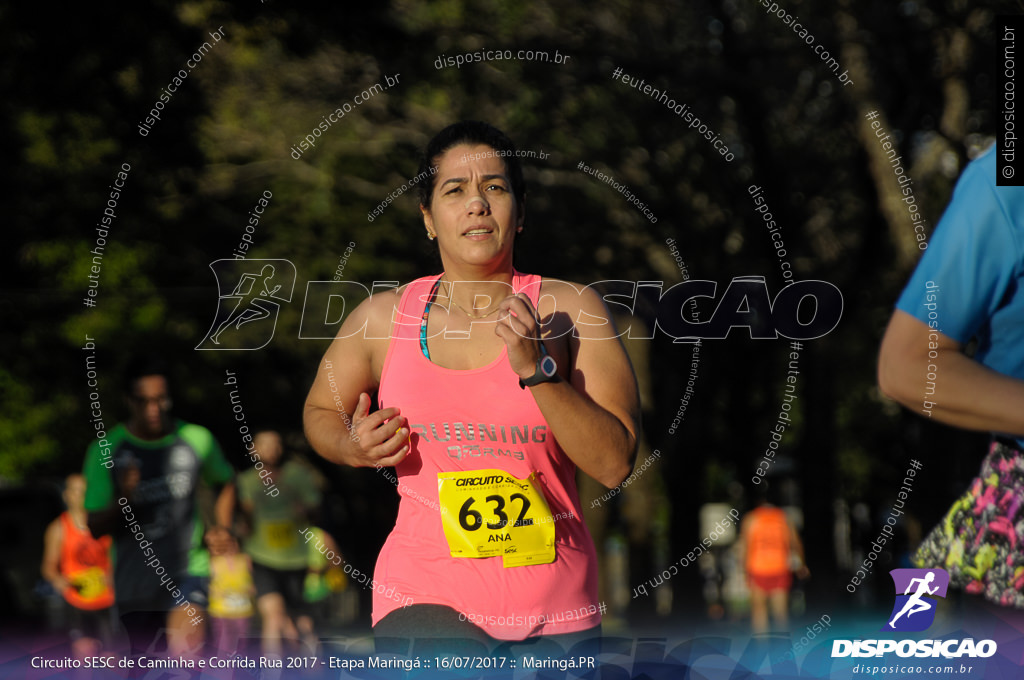 Circuito SESC de Caminhada e Corrida de Rua 2017 - Maringá