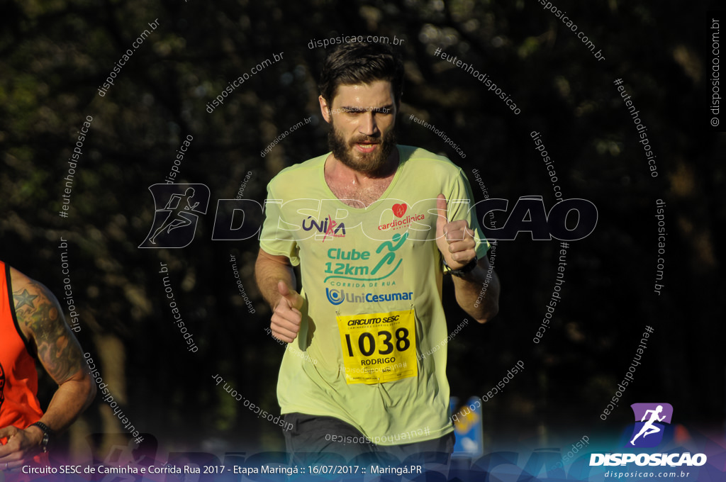 Circuito SESC de Caminhada e Corrida de Rua 2017 - Maringá