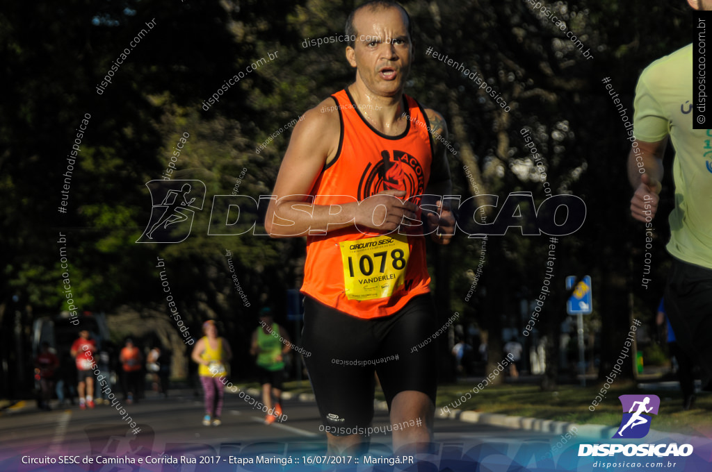 Circuito SESC de Caminhada e Corrida de Rua 2017 - Maringá