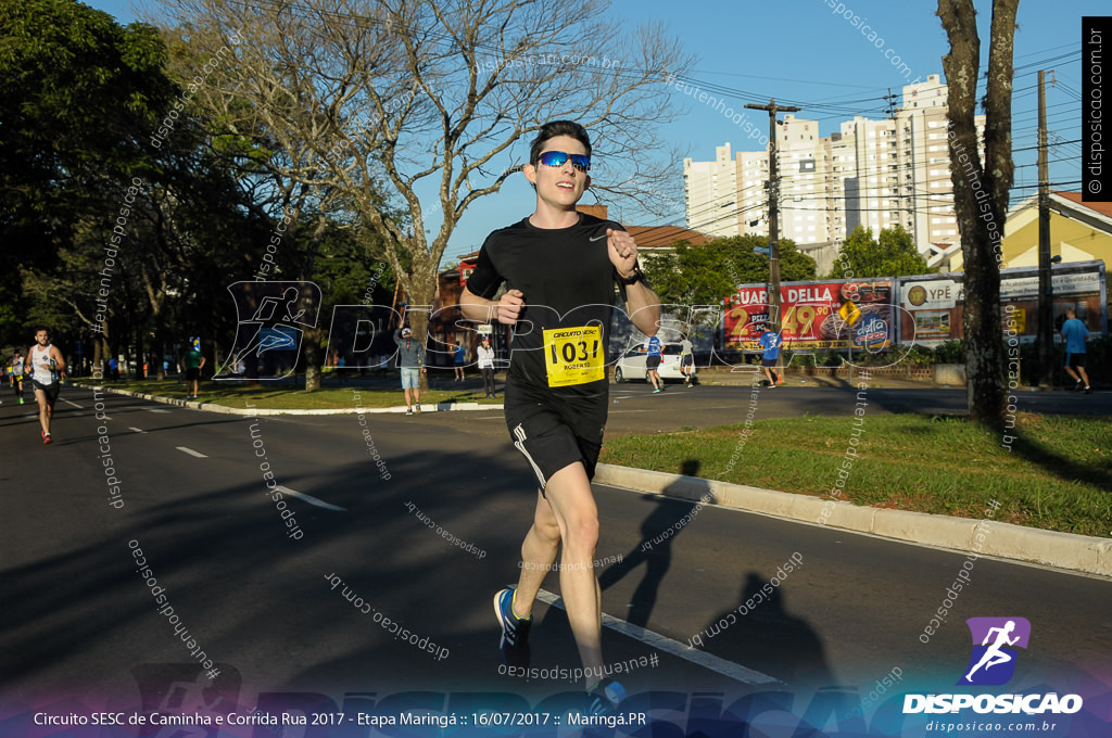 Circuito SESC de Caminhada e Corrida de Rua 2017 - Maringá