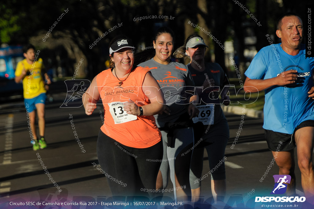 Circuito SESC de Caminhada e Corrida de Rua 2017 - Maringá