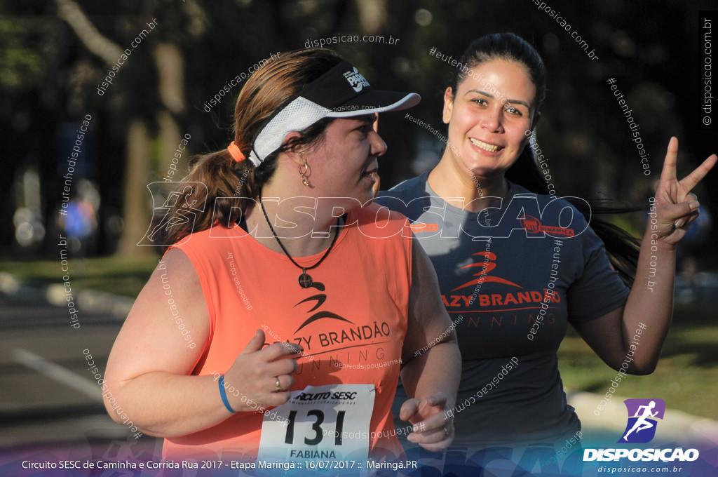 Circuito SESC de Caminhada e Corrida de Rua 2017 - Maringá