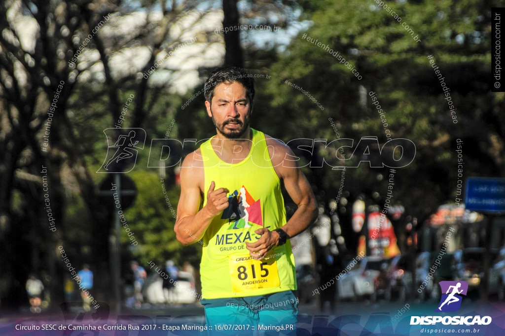 Circuito SESC de Caminhada e Corrida de Rua 2017 - Maringá