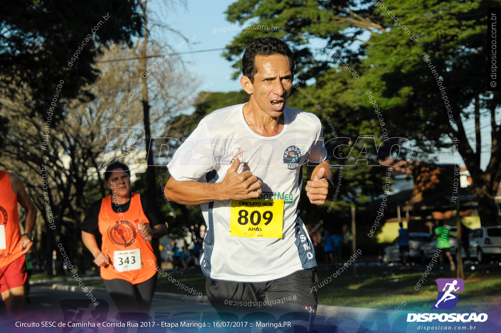 Circuito SESC de Caminhada e Corrida de Rua 2017 - Maringá