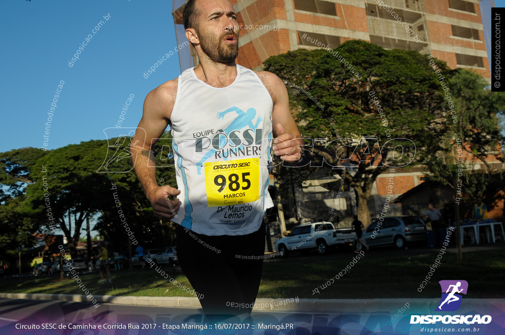 Circuito SESC de Caminhada e Corrida de Rua 2017 - Maringá