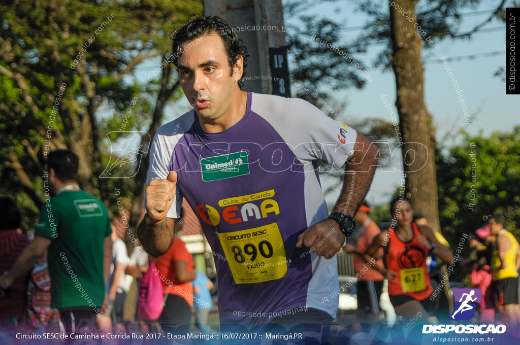 Circuito SESC de Caminhada e Corrida de Rua 2017 - Maringá