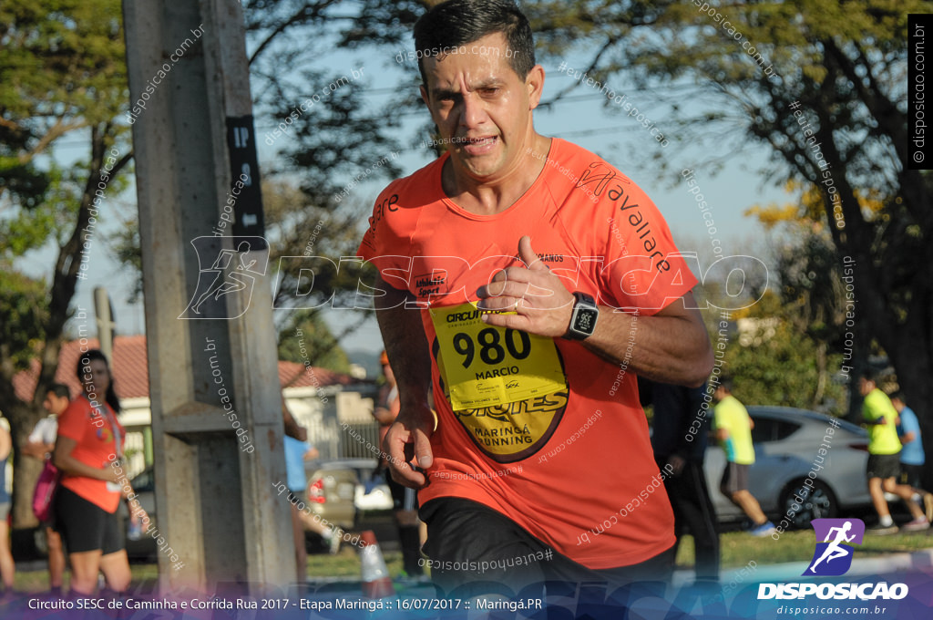 Circuito SESC de Caminhada e Corrida de Rua 2017 - Maringá