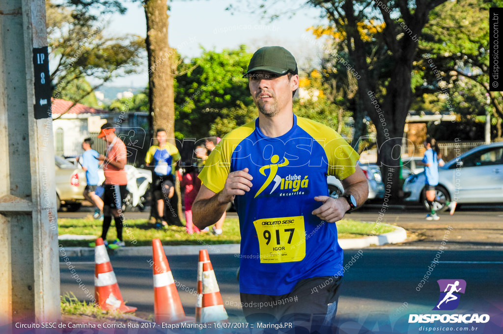 Circuito SESC de Caminhada e Corrida de Rua 2017 - Maringá