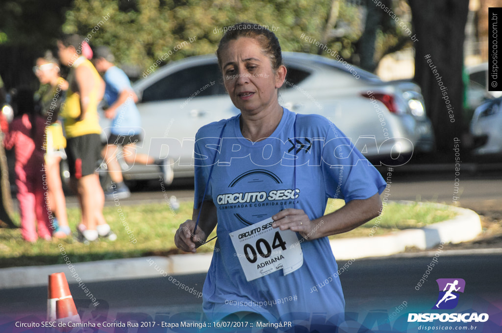 Circuito SESC de Caminhada e Corrida de Rua 2017 - Maringá