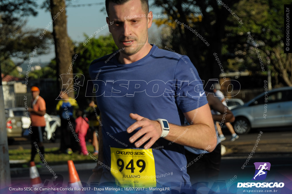 Circuito SESC de Caminhada e Corrida de Rua 2017 - Maringá