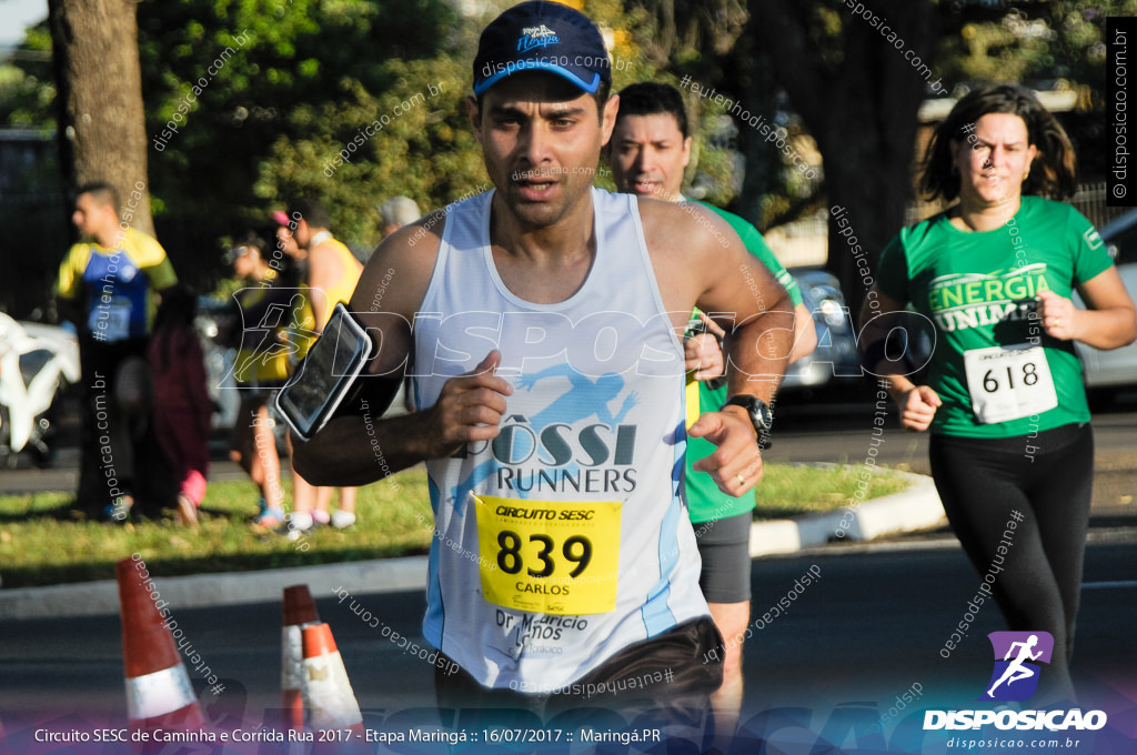 Circuito SESC de Caminhada e Corrida de Rua 2017 - Maringá