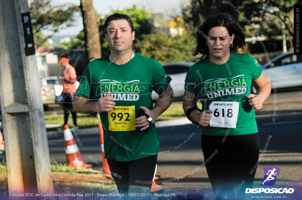 Circuito SESC de Caminhada e Corrida de Rua 2017 - Maringá