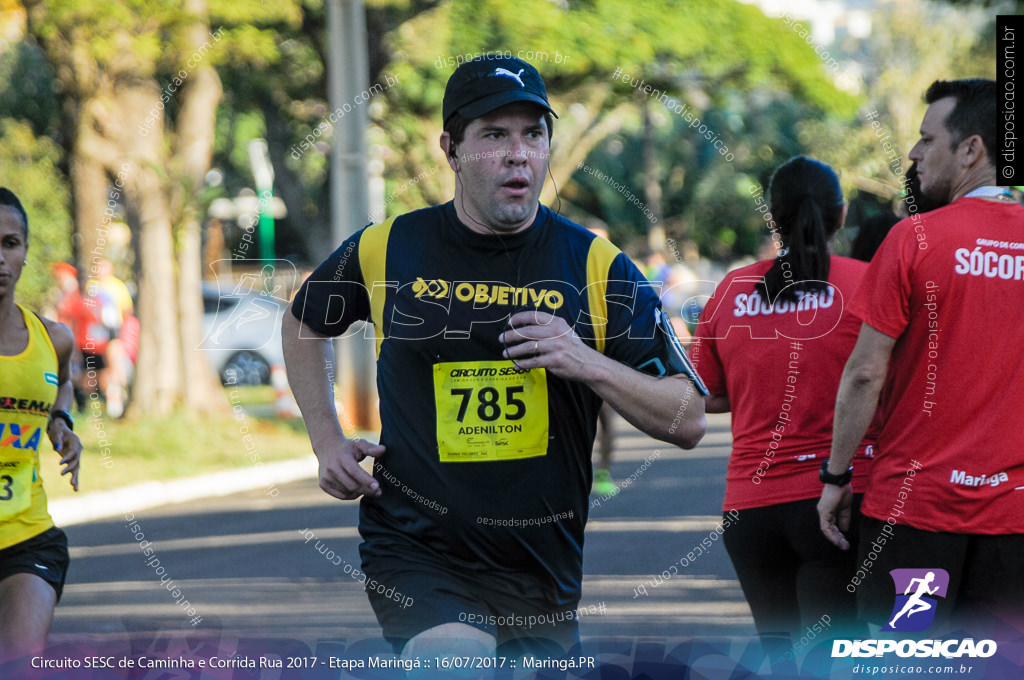 Circuito SESC de Caminhada e Corrida de Rua 2017 - Maringá