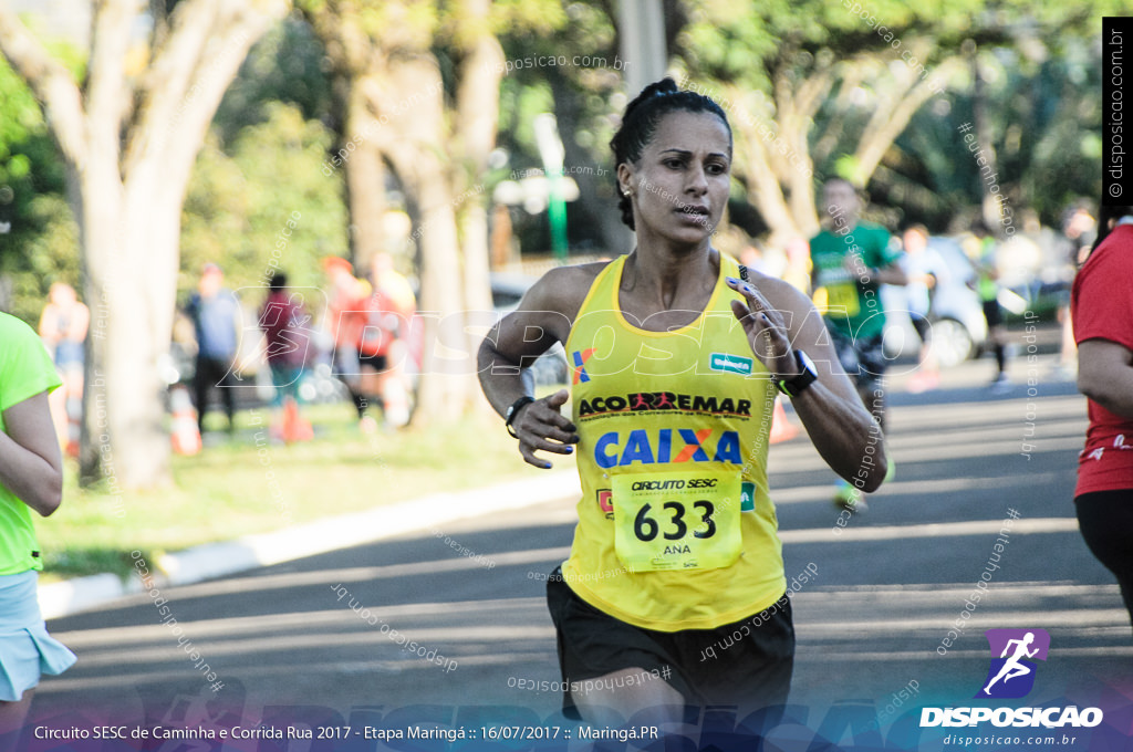 Circuito SESC de Caminhada e Corrida de Rua 2017 - Maringá