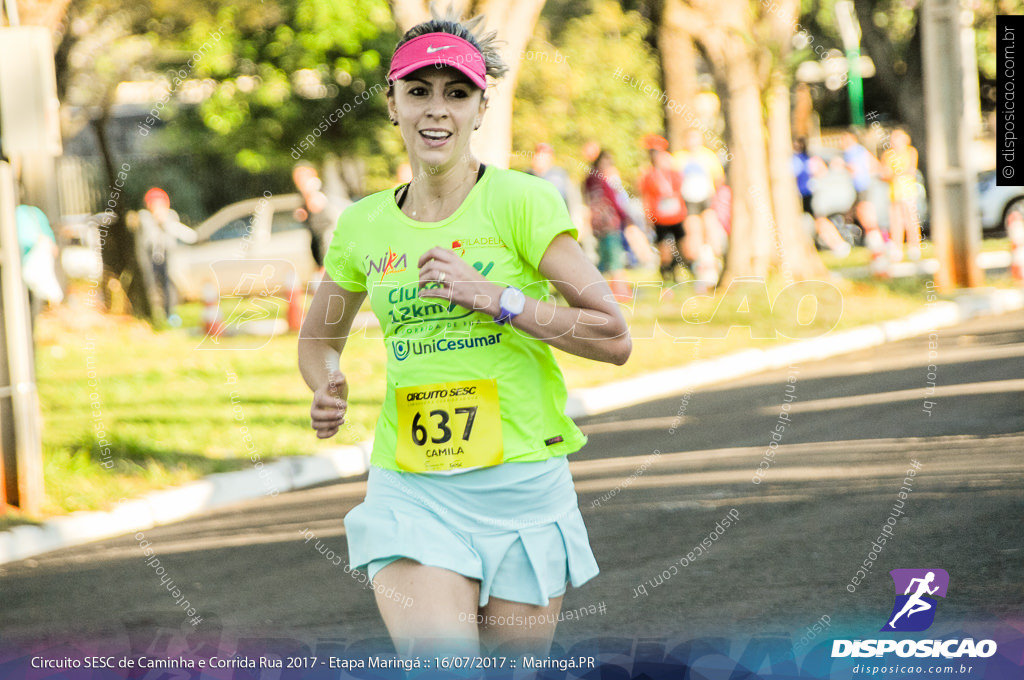 Circuito SESC de Caminhada e Corrida de Rua 2017 - Maringá