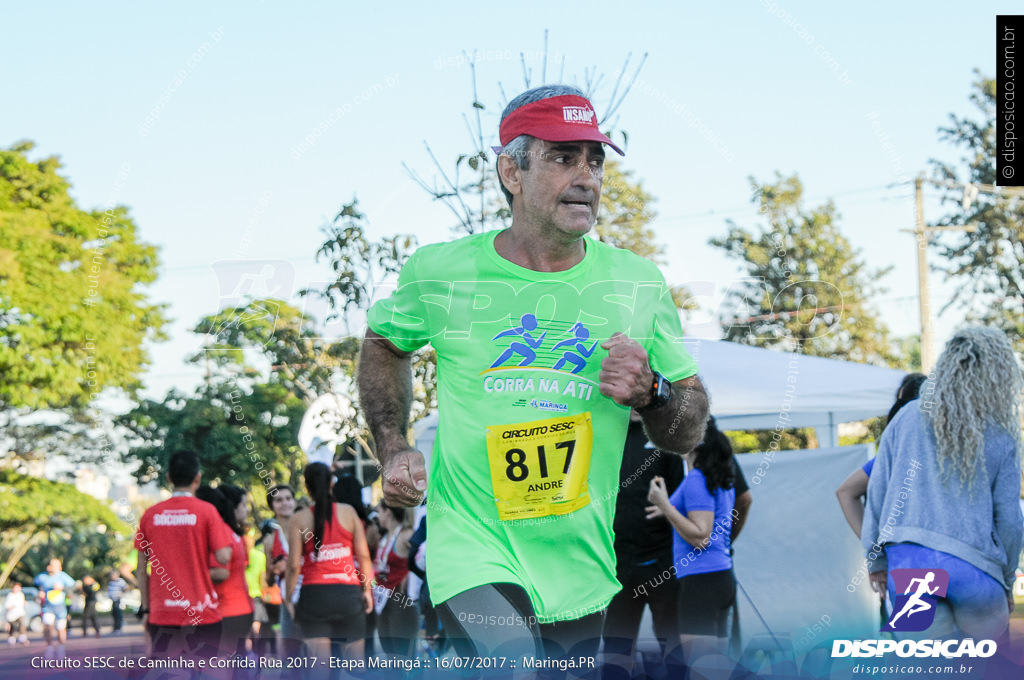 Circuito SESC de Caminhada e Corrida de Rua 2017 - Maringá