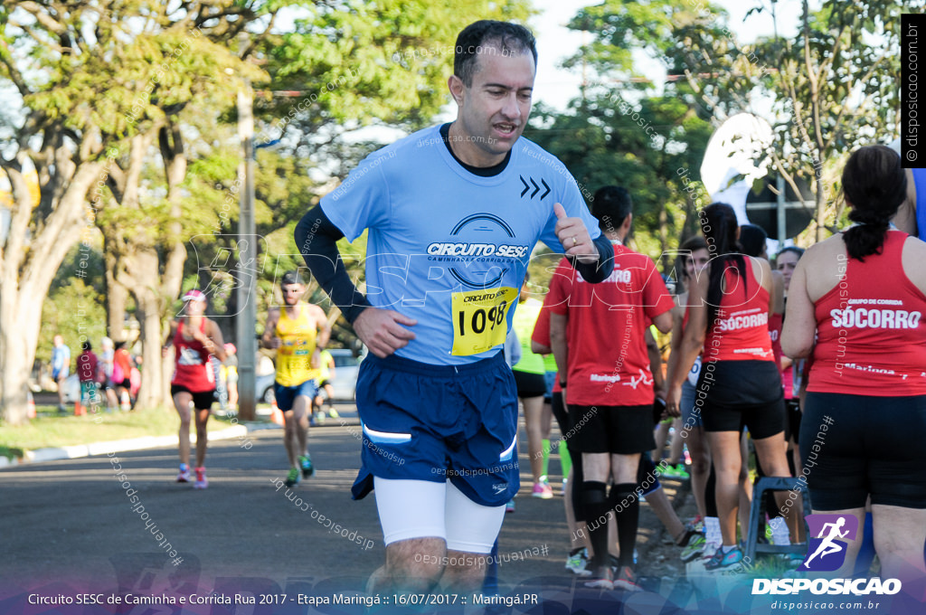 Circuito SESC de Caminhada e Corrida de Rua 2017 - Maringá