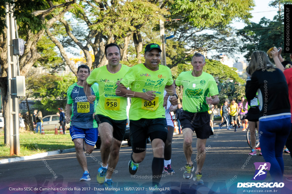 Circuito SESC de Caminhada e Corrida de Rua 2017 - Maringá