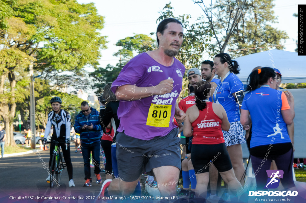 Circuito SESC de Caminhada e Corrida de Rua 2017 - Maringá