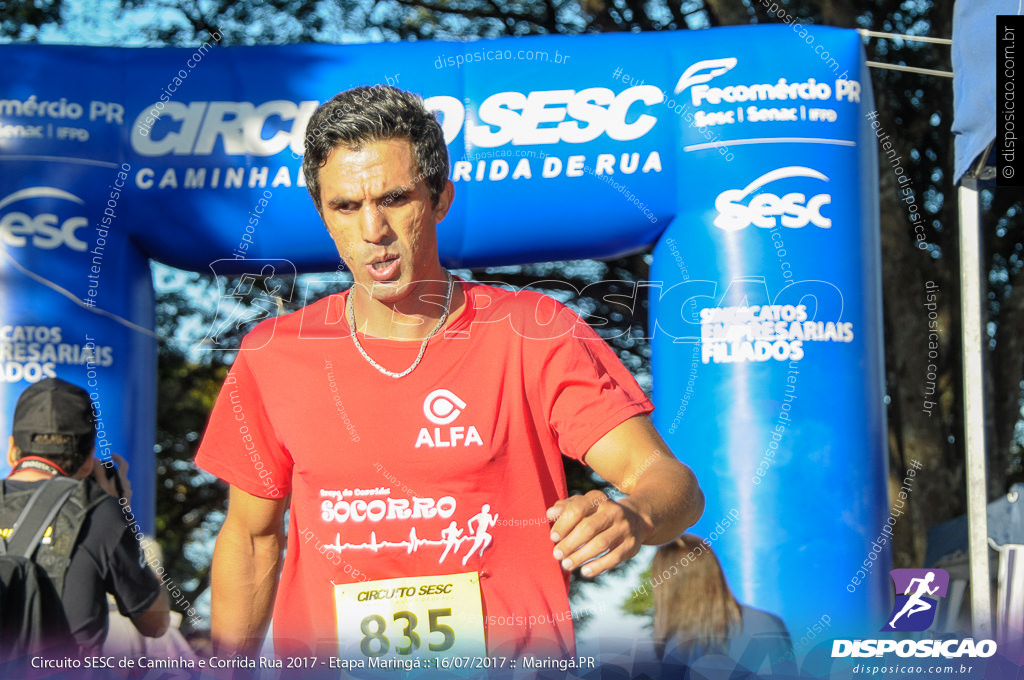 Circuito SESC de Caminhada e Corrida de Rua 2017 - Maringá