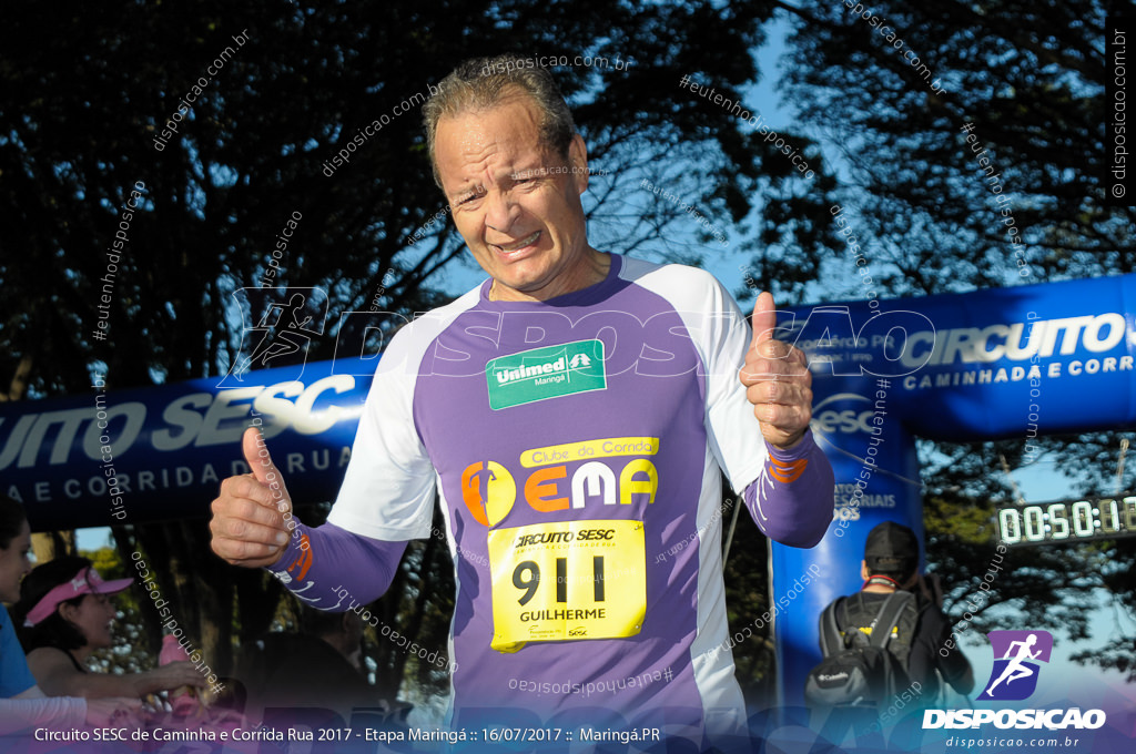 Circuito SESC de Caminhada e Corrida de Rua 2017 - Maringá