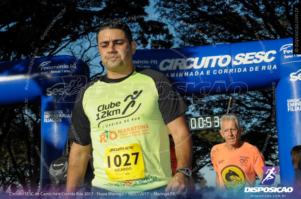 Circuito SESC de Caminhada e Corrida de Rua 2017 - Maringá