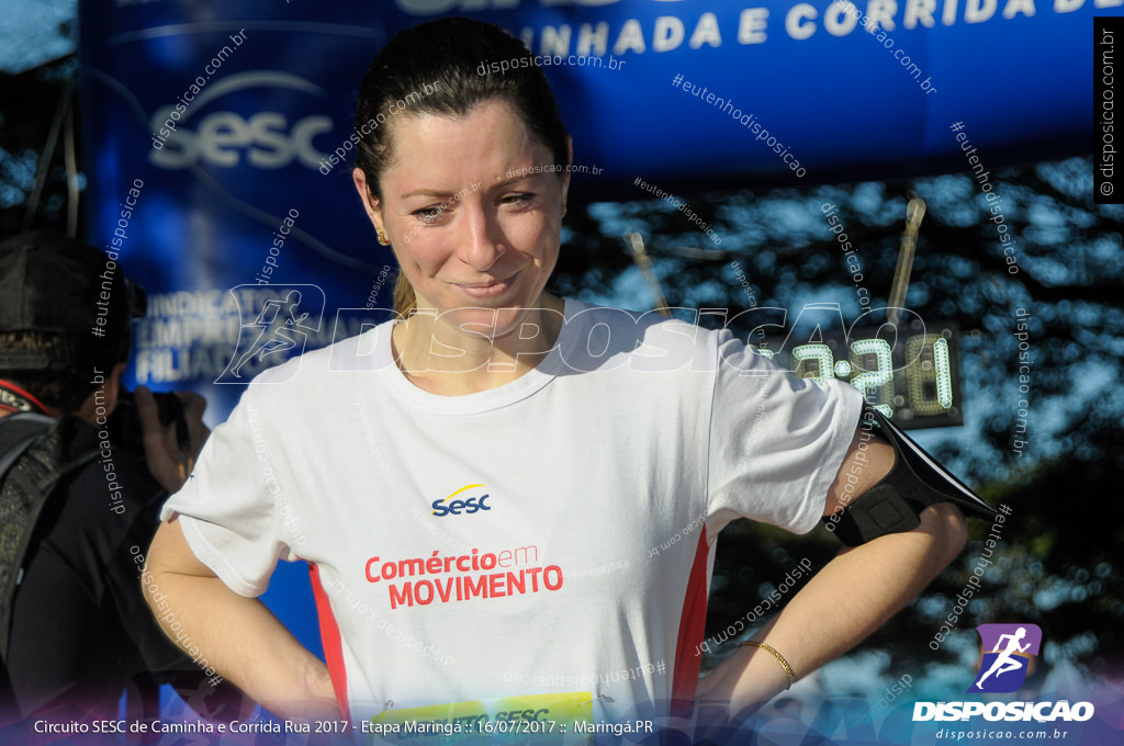 Circuito SESC de Caminhada e Corrida de Rua 2017 - Maringá