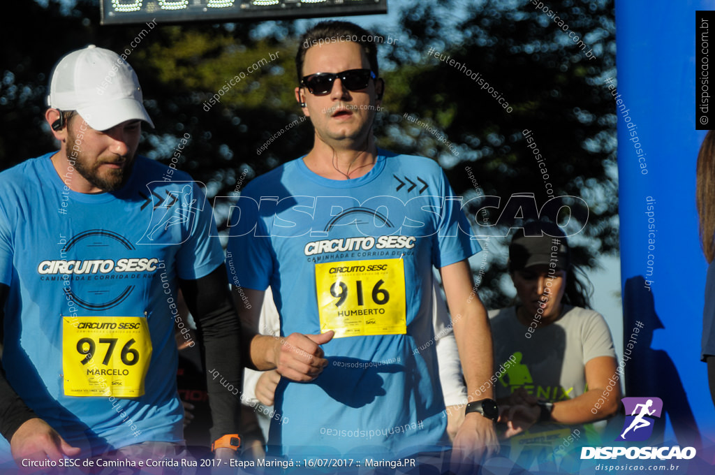 Circuito SESC de Caminhada e Corrida de Rua 2017 - Maringá