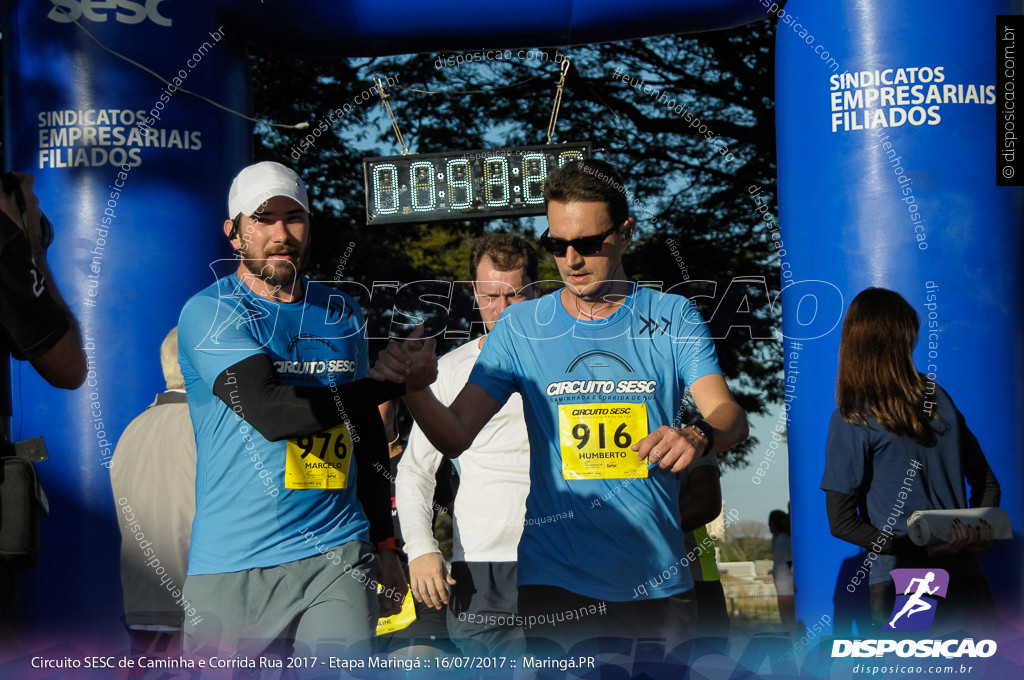 Circuito SESC de Caminhada e Corrida de Rua 2017 - Maringá