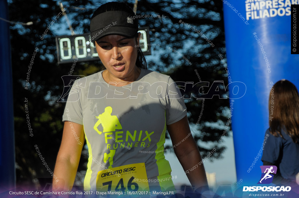 Circuito SESC de Caminhada e Corrida de Rua 2017 - Maringá