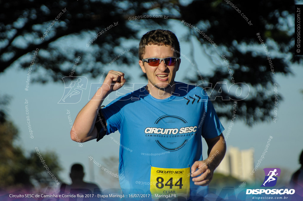 Circuito SESC de Caminhada e Corrida de Rua 2017 - Maringá