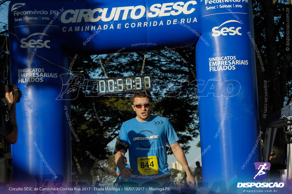 Circuito SESC de Caminhada e Corrida de Rua 2017 - Maringá