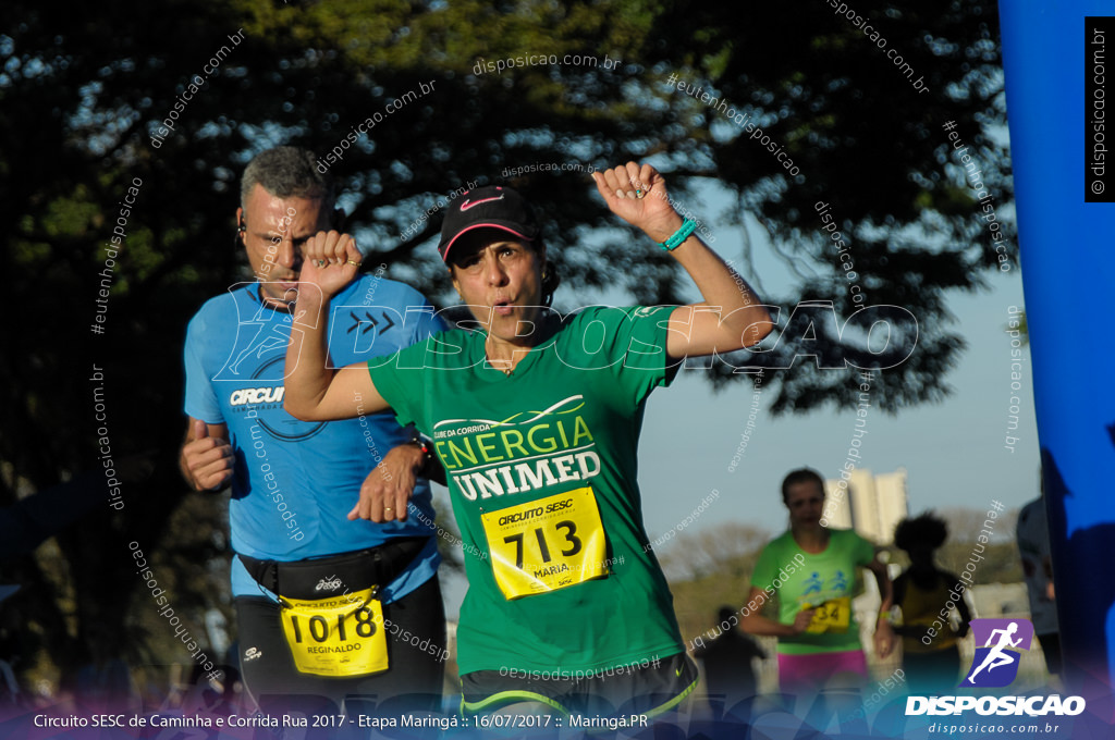 Circuito SESC de Caminhada e Corrida de Rua 2017 - Maringá