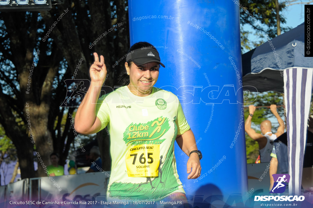 Circuito SESC de Caminhada e Corrida de Rua 2017 - Maringá