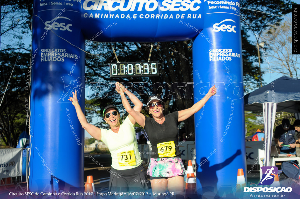 Circuito SESC de Caminhada e Corrida de Rua 2017 - Maringá