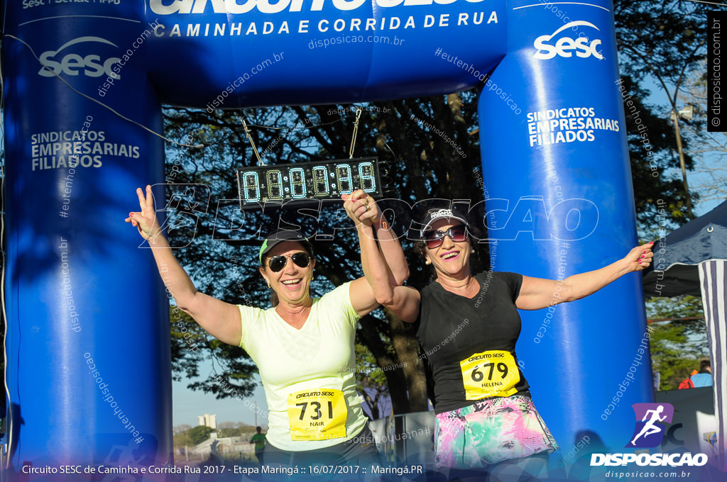 Circuito SESC de Caminhada e Corrida de Rua 2017 - Maringá