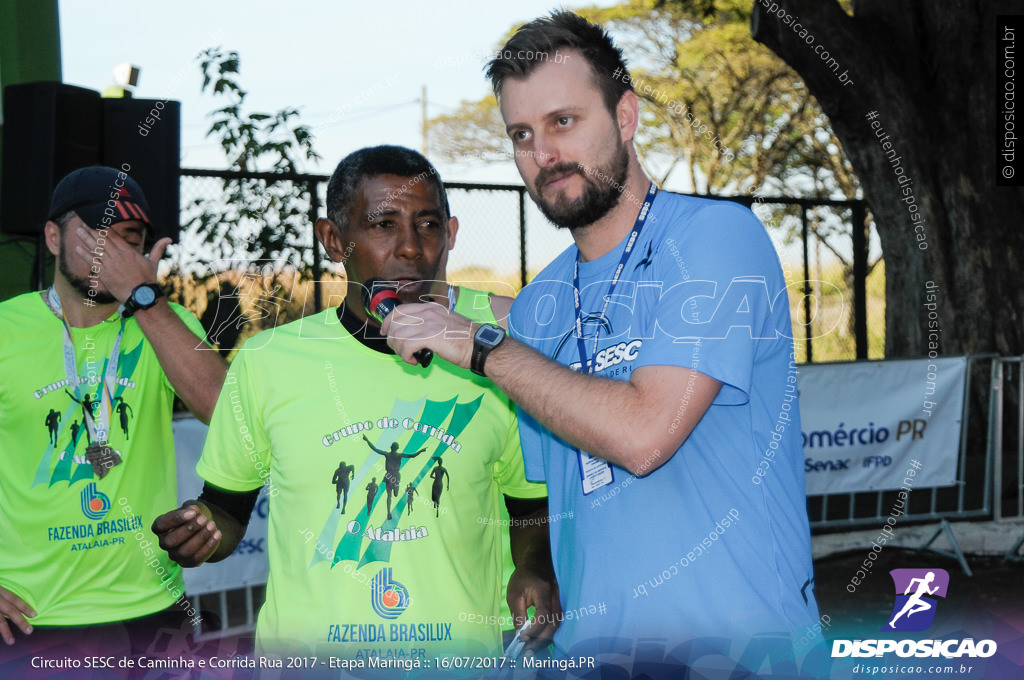 Circuito SESC de Caminhada e Corrida de Rua 2017 - Maringá