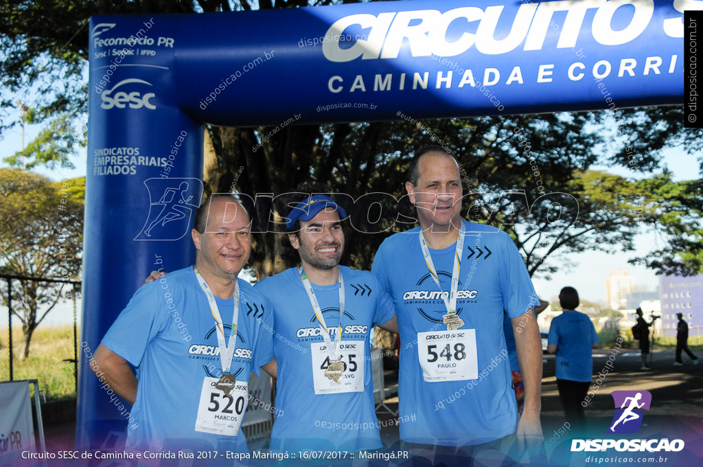 Circuito SESC de Caminhada e Corrida de Rua 2017 - Maringá