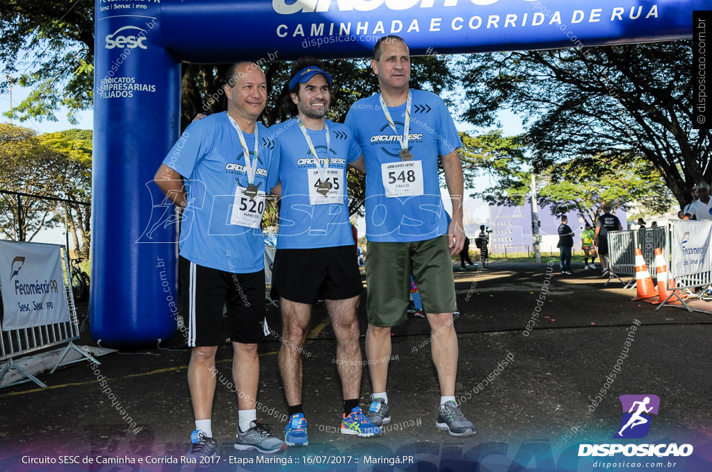 Circuito SESC de Caminhada e Corrida de Rua 2017 - Maringá