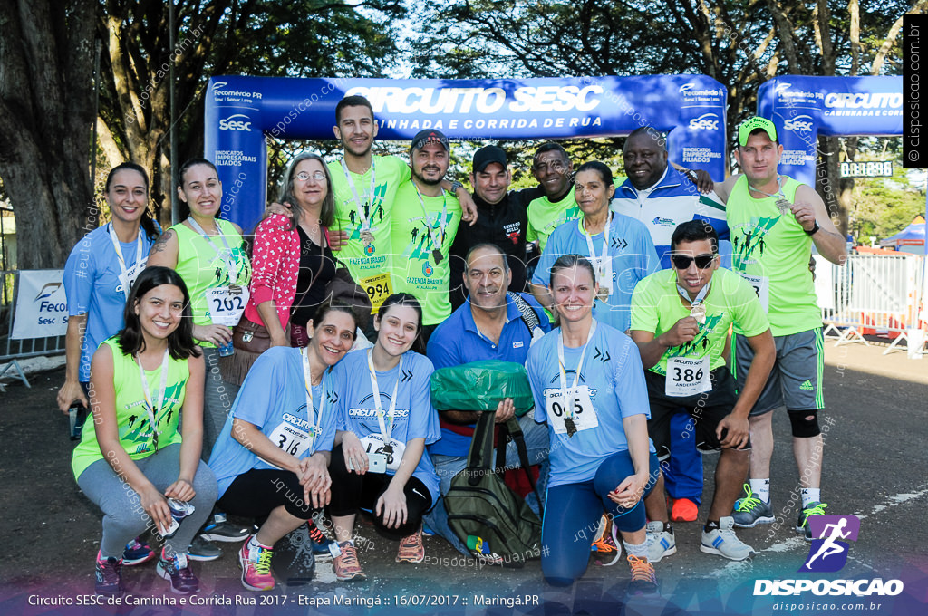 Circuito SESC de Caminhada e Corrida de Rua 2017 - Maringá