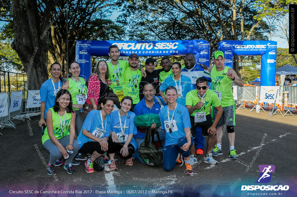 Circuito SESC de Caminhada e Corrida de Rua 2017 - Maringá