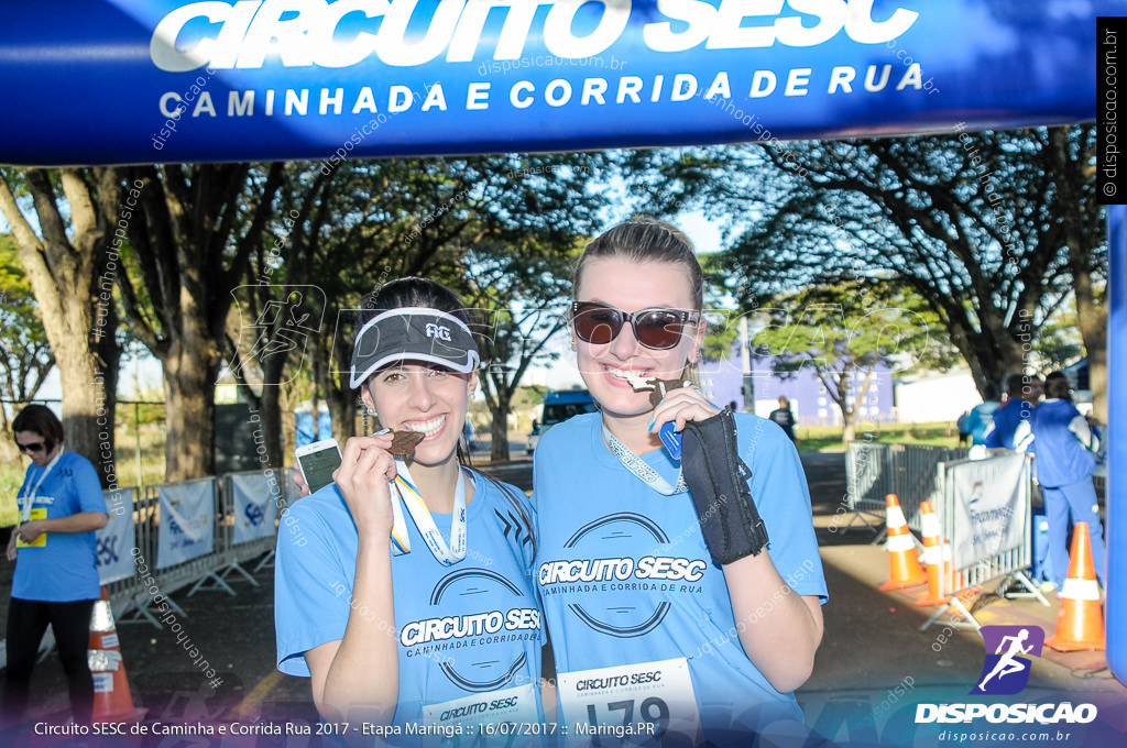 Circuito SESC de Caminhada e Corrida de Rua 2017 - Maringá