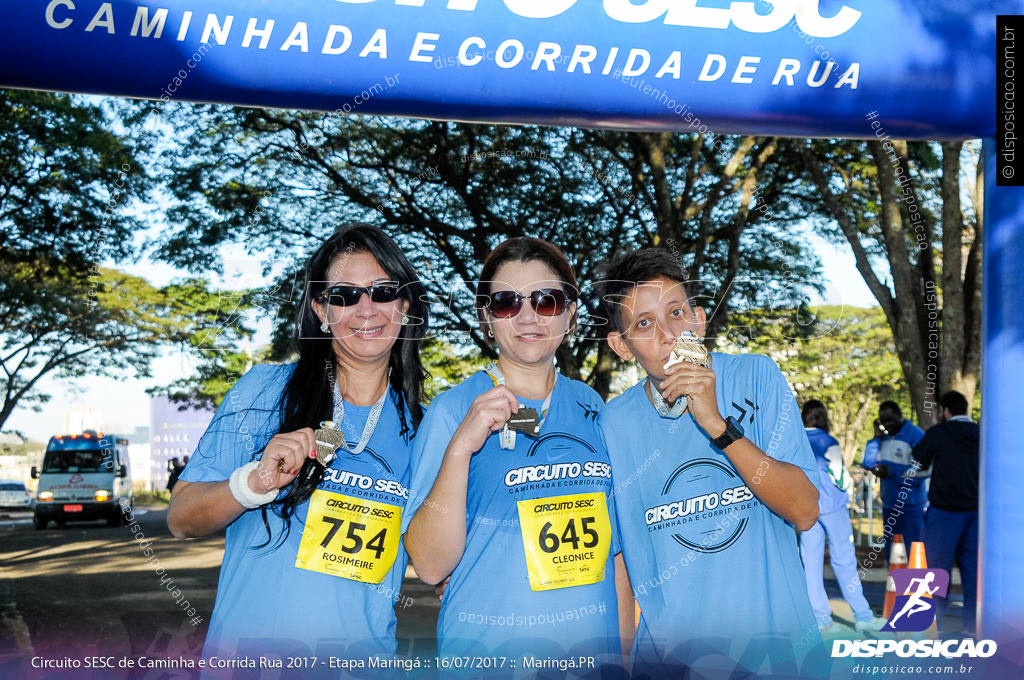 Circuito SESC de Caminhada e Corrida de Rua 2017 - Maringá