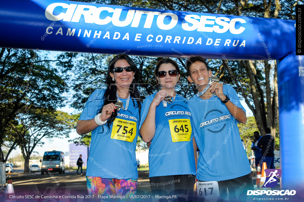 Circuito SESC de Caminhada e Corrida de Rua 2017 - Maringá