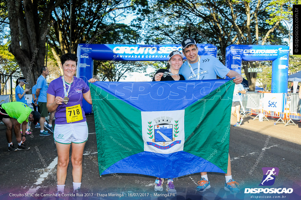 Circuito SESC de Caminhada e Corrida de Rua 2017 - Maringá