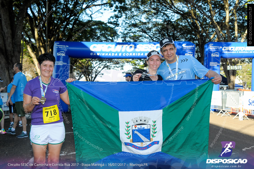 Circuito SESC de Caminhada e Corrida de Rua 2017 - Maringá