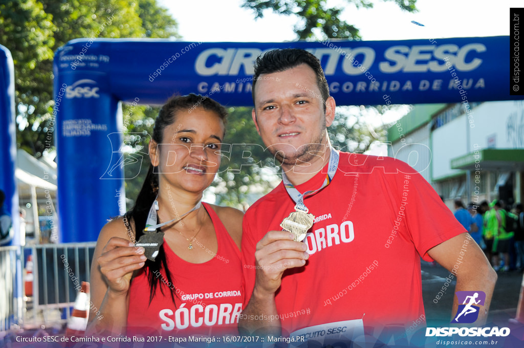 Circuito SESC de Caminhada e Corrida de Rua 2017 - Maringá