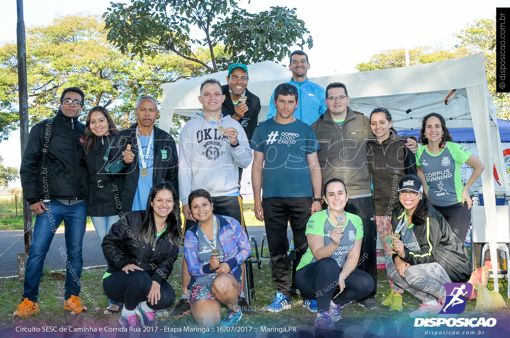 Circuito SESC de Caminhada e Corrida de Rua 2017 - Maringá