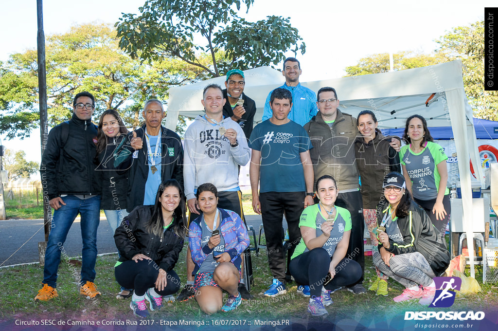 Circuito SESC de Caminhada e Corrida de Rua 2017 - Maringá